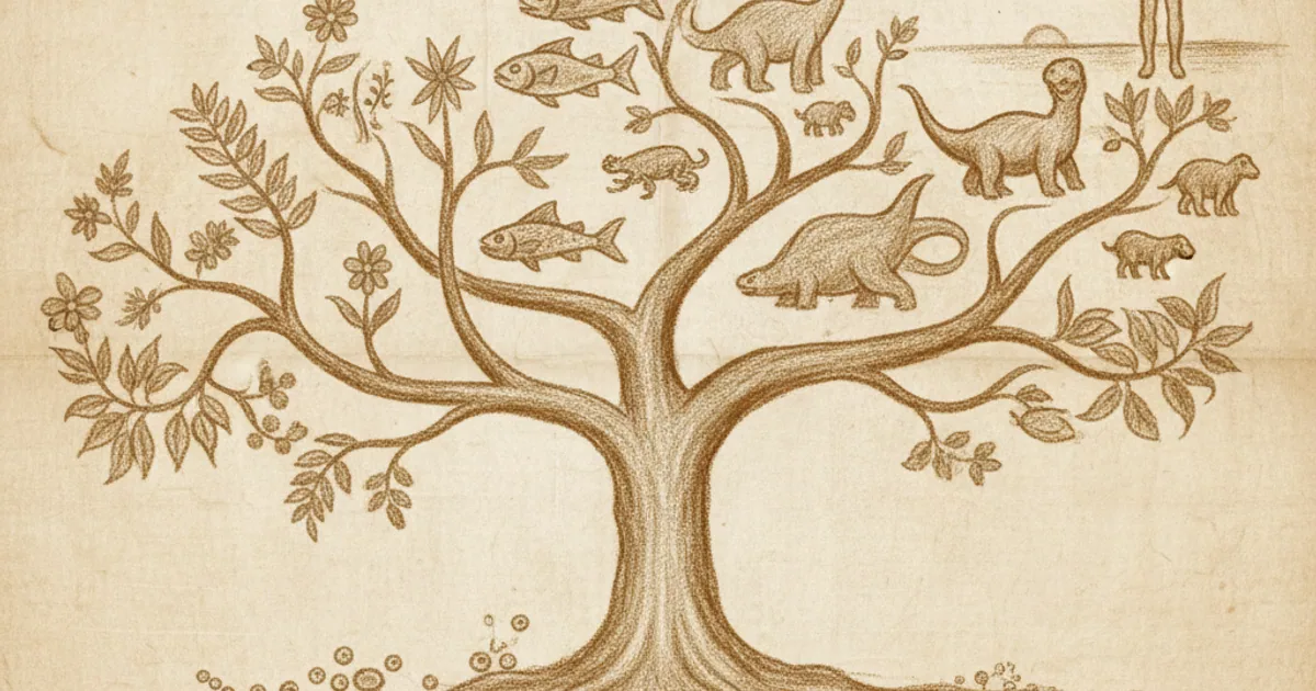 Evolution and Deep Time illustration