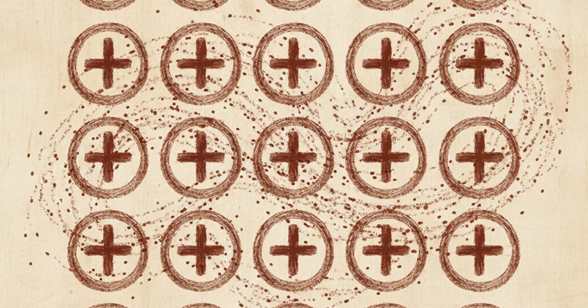 Chalk sketch of a lattice of positive cores surrounded by a drifting cloud of free electrons